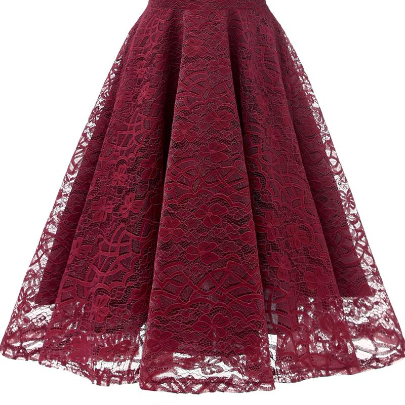 Robe Vintage Récéption Rouge - Louise Vintage