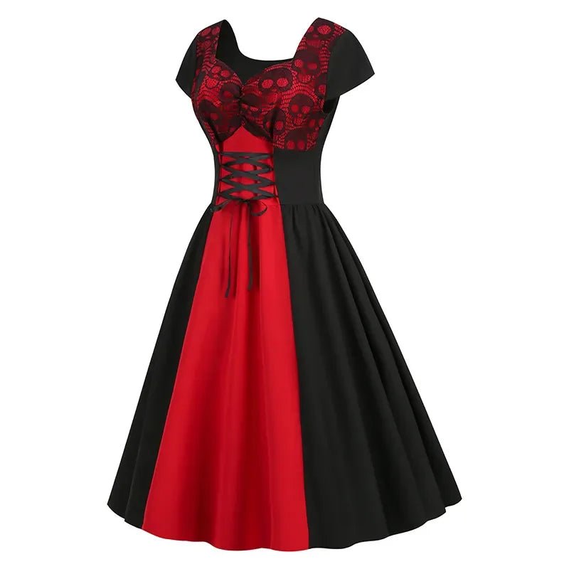 Robe rouge noir sale