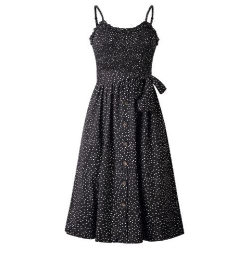 Robe Vintage Sixties Noir - Louise Vintage