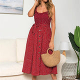 Robe Vintage Sixties Rouge - Louise Vintage