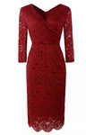 Robe Vintage Tailleur Rouge - Louise Vintage