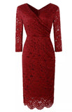 Robe Vintage Tailleur Rouge - Louise Vintage