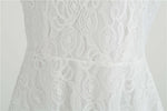 Robe Vintage Trapeze Blanc - Louise Vintage