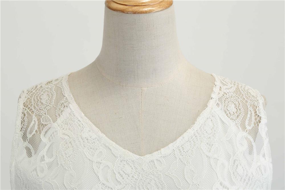 Robe Vintage Trapeze Blanc - Louise Vintage