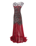 Robe Vintage<br> Années 20 Flapper Rouge - Louise Vintage