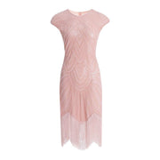Robe des Années 20 Rose