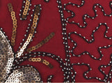 Robe Vintage<br> Années 20 Grande Taille Charleston Rouge - Louise Vintage