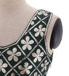 Robe Vintage<br> Années 20 Grande Taille Or - Louise Vintage