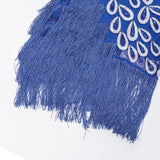Robe Vintage<br> Années 20 Mi Longue Bleu - Louise Vintage