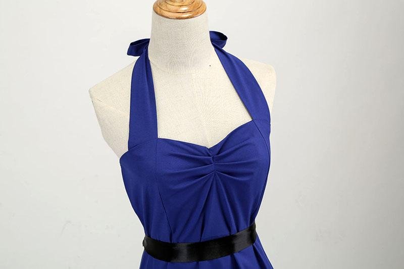 Robe Vintage&lt;br&gt; Bleu Marine - Louise Vintage