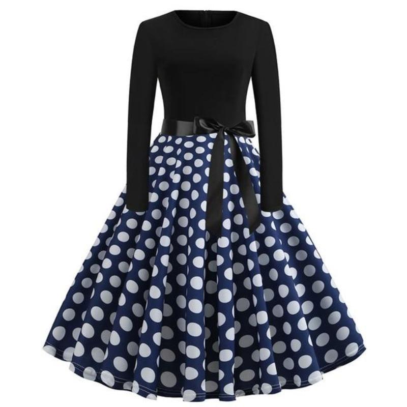 Robe Vintage<br> Manches Longues - Louise Vintage