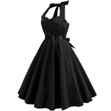 Robe Vintage<br> Noire - Louise Vintage