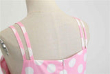 Robe Vintage<br> Rockabilly Rose Pois - Louise Vintage