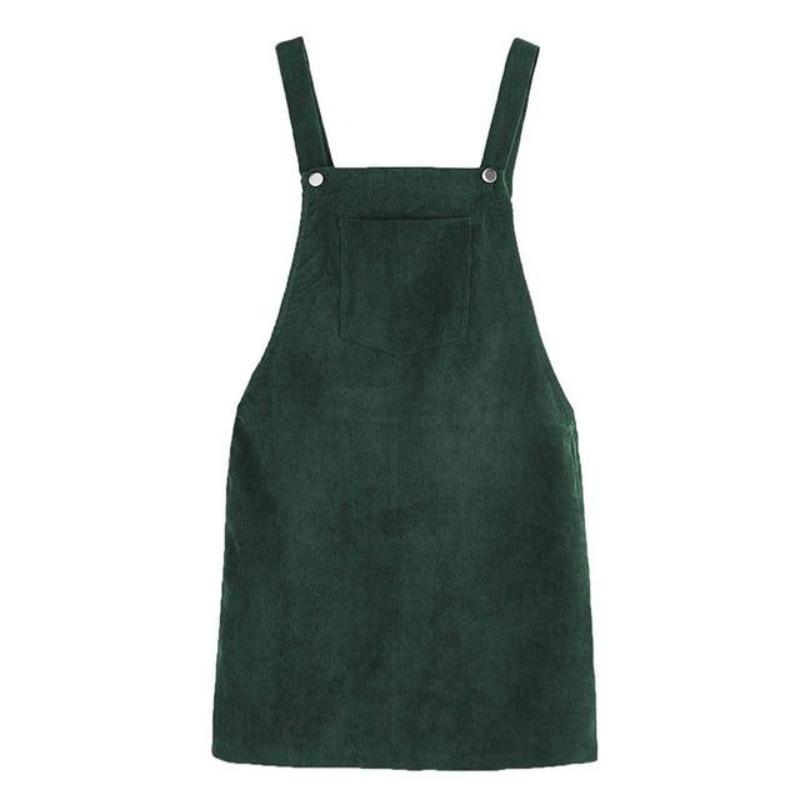 Robe Vintage<br> Velour Ado Verte - Louise Vintage
