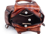 Sac à Dos Femme Style Vintage Marron - Louise Vintage