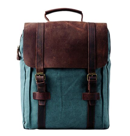 Sac à Dos Homme Vintage Bleu - Louise Vintage