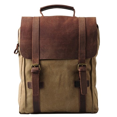 Sac à Dos Homme Vintage Camel - Louise Vintage