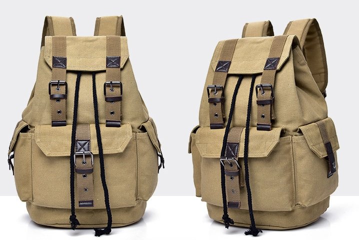 Sac à dos, velours kaki ~ Les malices de Linette Sac à dos, velours kaki ~ Les malices de Linette