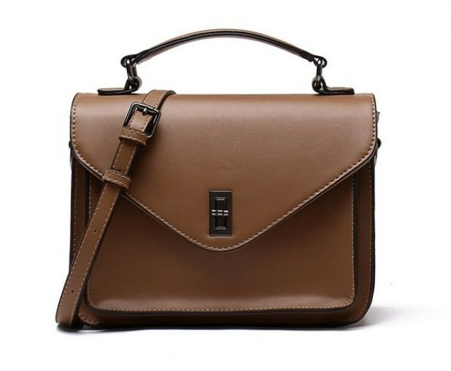 Sac à Main Cuir Vintage Femme Marron - Louise Vintage