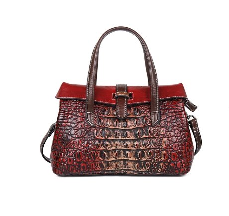 Sac à Main Femme Vintage Rouge - Louise Vintage