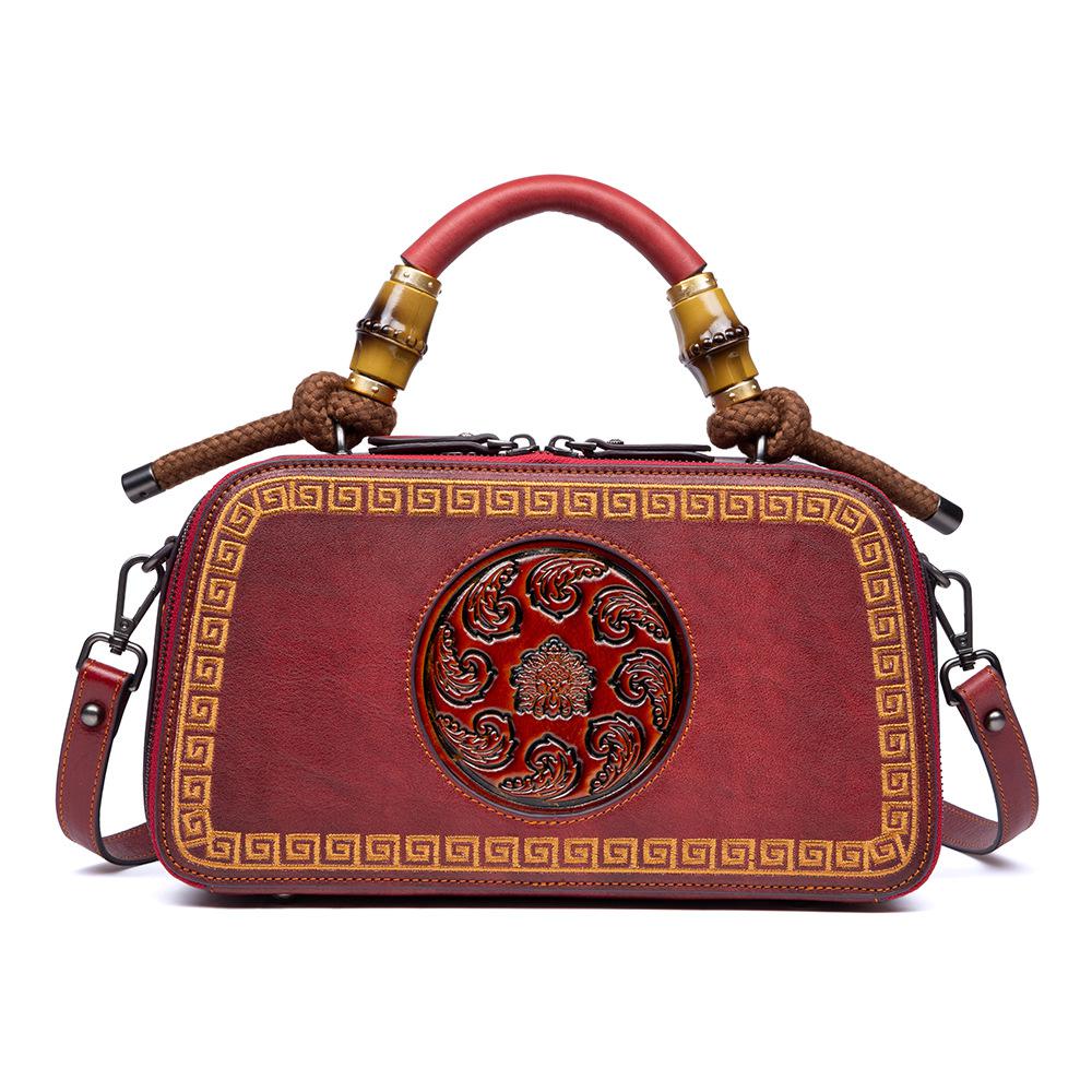 Sac à Main Style Vintage Rouge - Louise Vintage