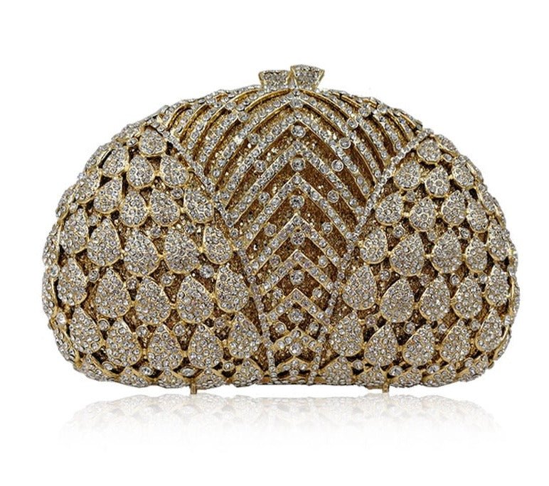 Sac à Main Vintage Année 40 Doré - Louise Vintage