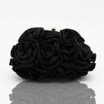 Sac à Main<br> Vintage Roses Noir - Louise Vintage