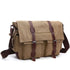 Sac Bandoulière Homme Vintage Kaki - Louise Vintage