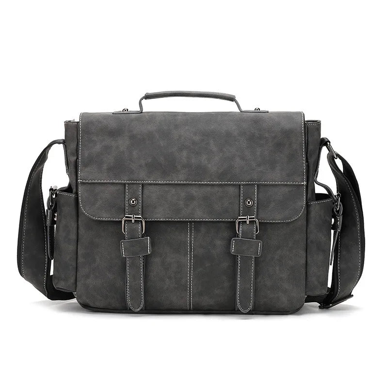 Sac Bandoulière Vintage Gris - Louise Vintage