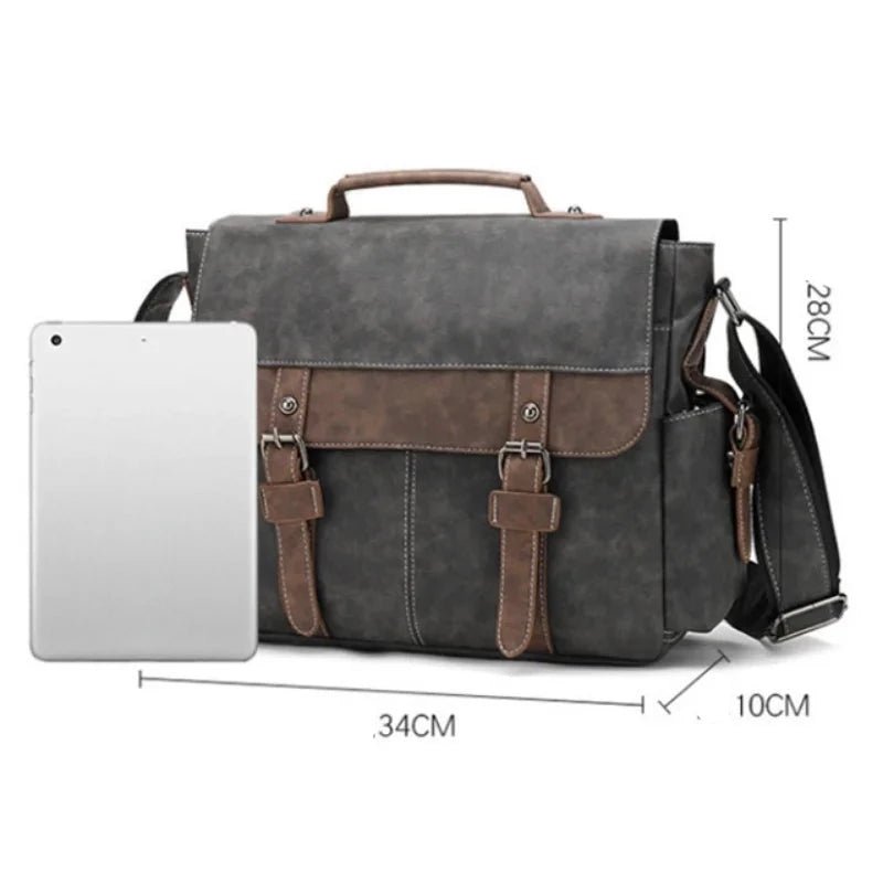 Sac Bandoulière Vintage Gris - Louise Vintage