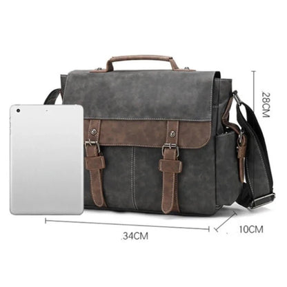 Sac Bandoulière Vintage Gris - Louise Vintage