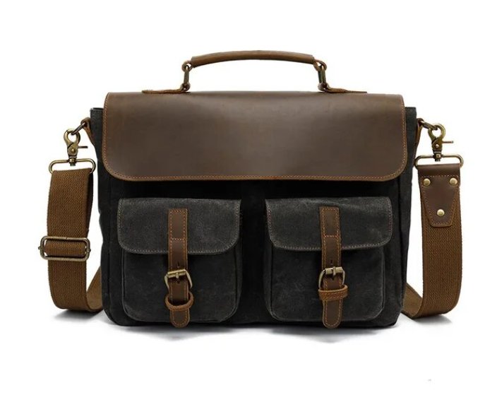 Sac Bandoulière Vintage Noir - Louise Vintage