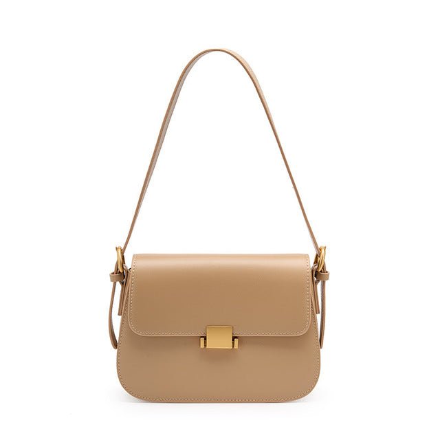 Sac Cuir Vintage Italien Marron - Louise Vintage