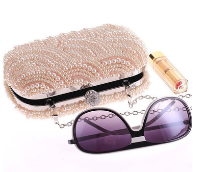 Sac en Perles Vintage Rose - Louise Vintage