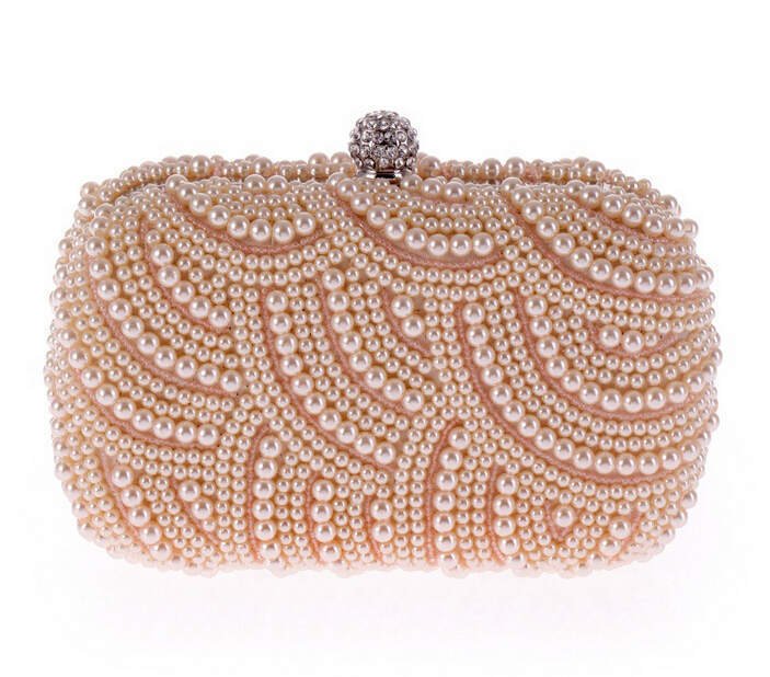 Sac en Perles Vintage Rose - Louise Vintage