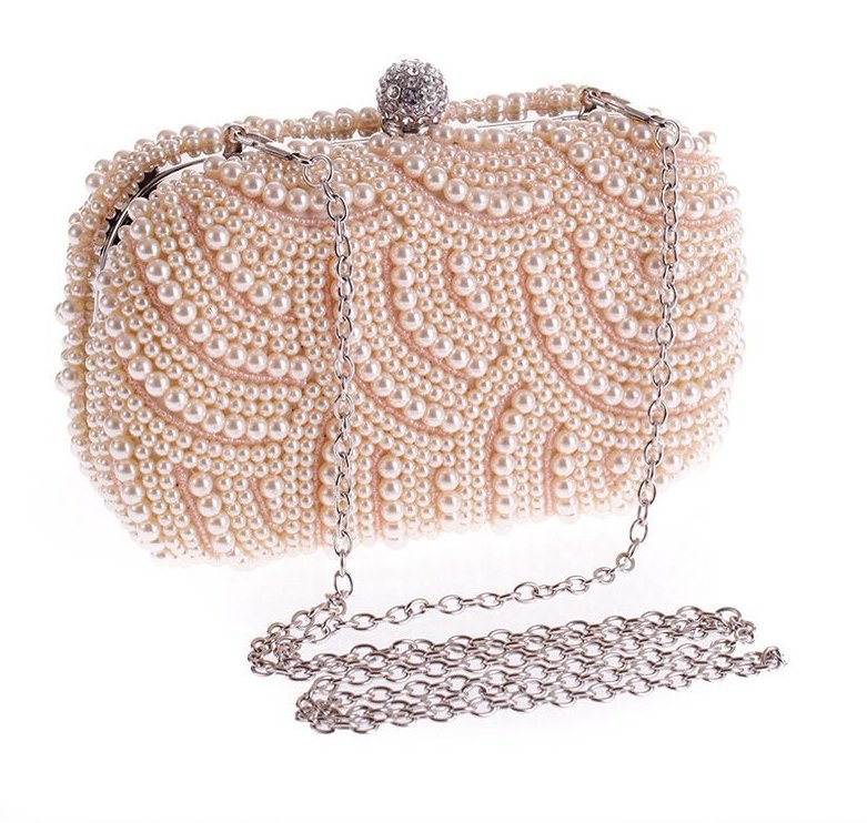 Sac en Perles Vintage Rose - Louise Vintage