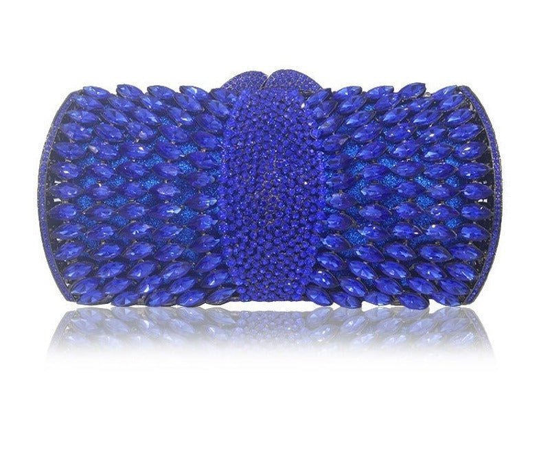 Sac Pochette Vintage Femme Bleu - Louise Vintage