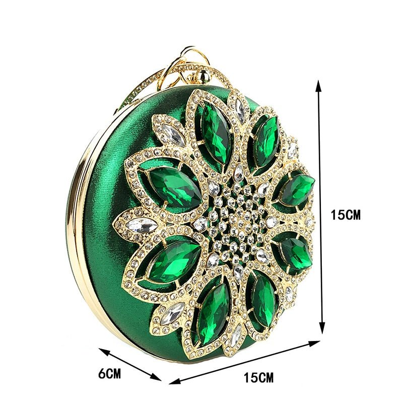 Sac Vintage Bijou Vert - Louise Vintage