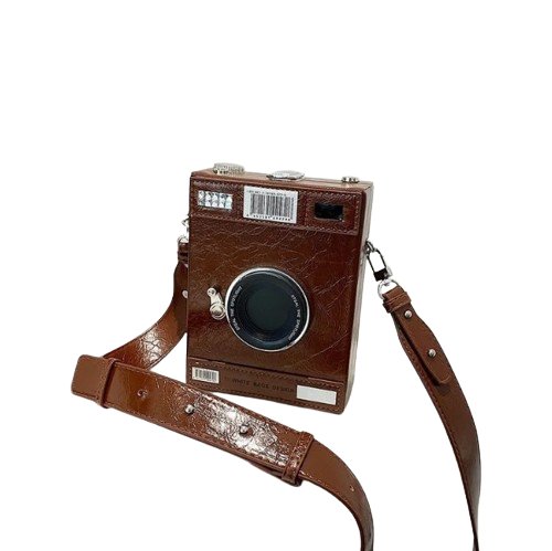 Sac Vintage Camera Marron - Louise Vintage