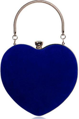 Sac Vintage Coeur Bleu - Louise Vintage