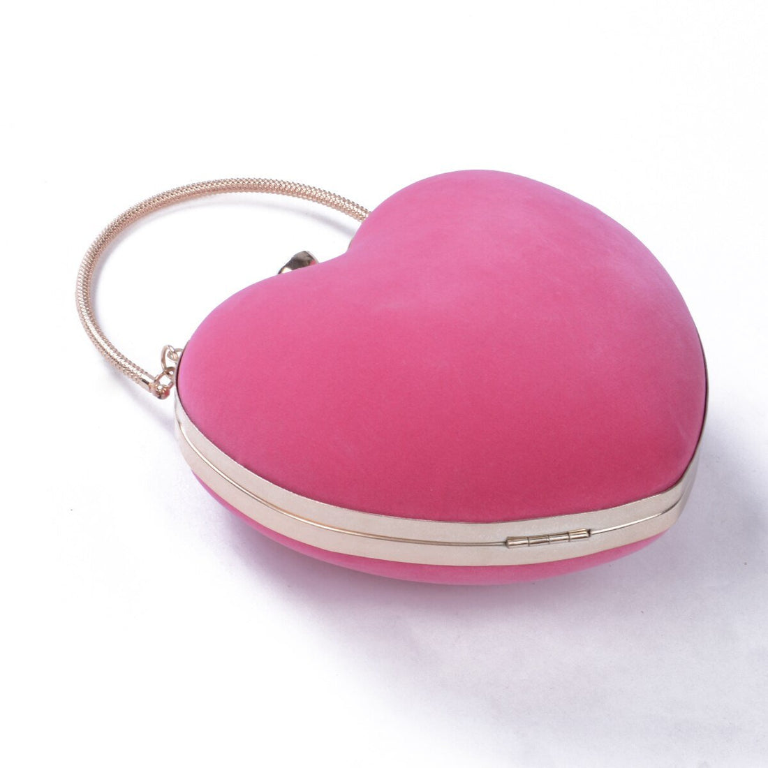 Sac Vintage Coeur Rose Bonbon - Louise Vintage