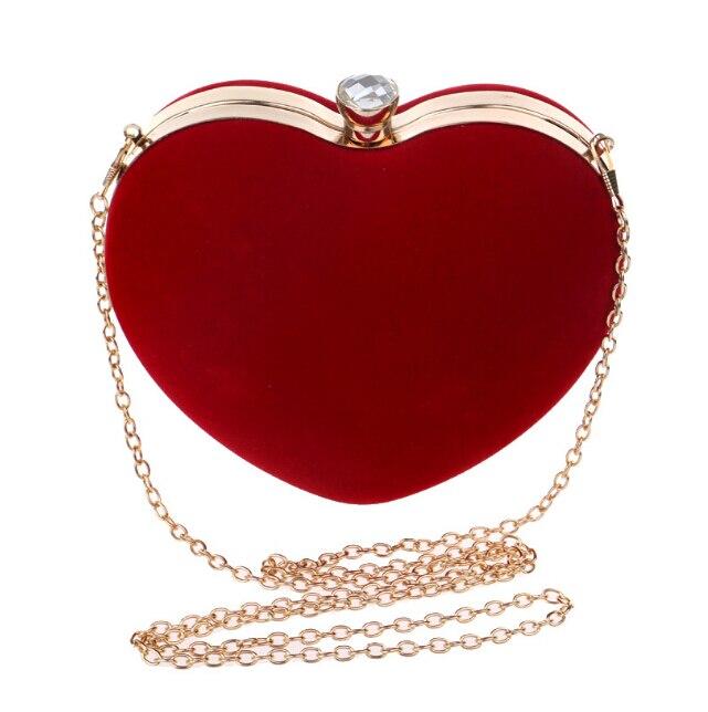 Sac Vintage Coeur Rouge - Louise Vintage