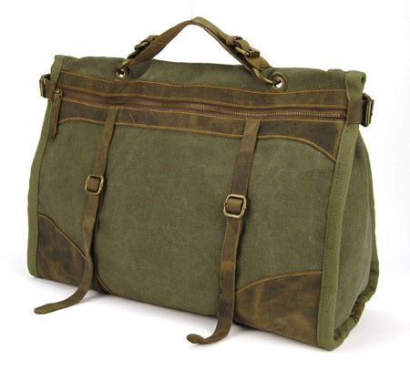 Sac Vintage Diligence Vert - Louise Vintage
