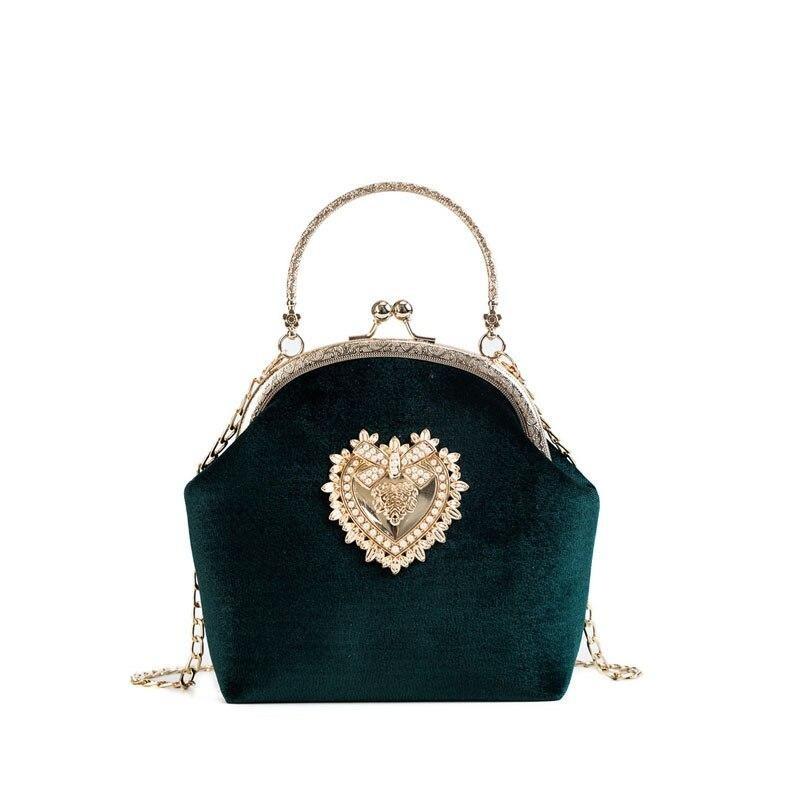 Sac Vintage Femme Chic Vert - Louise Vintage