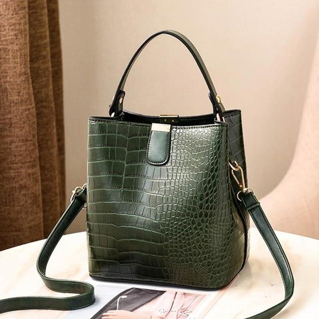 Sac Vintage Croco Louise Vintage