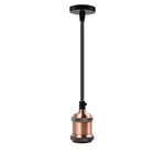 Suspension Rétro<br> Vintage Bronze Rouge - Louise Vintage
