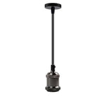 Suspension Rétro<br> Vintage Noir Brillant - Louise Vintage