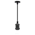 Suspension Rétro<br> Vintage Noir Mat - Louise Vintage
