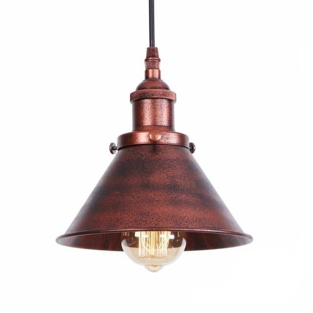 Suspension Vintage<br> Industriel Cuivre - Louise Vintage