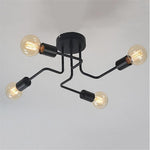 Suspension Vintage<br> Plafonnier 4 ampoules - Louise Vintage